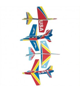 4 Segelflugzeug Bastelsets