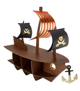 Centre de Table / Présentoir Pirate