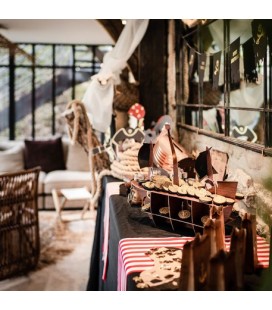 Pirate Centerpiece/Cupcake Stand