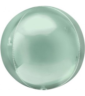 Silver Sphere Orbz Foil Balloon