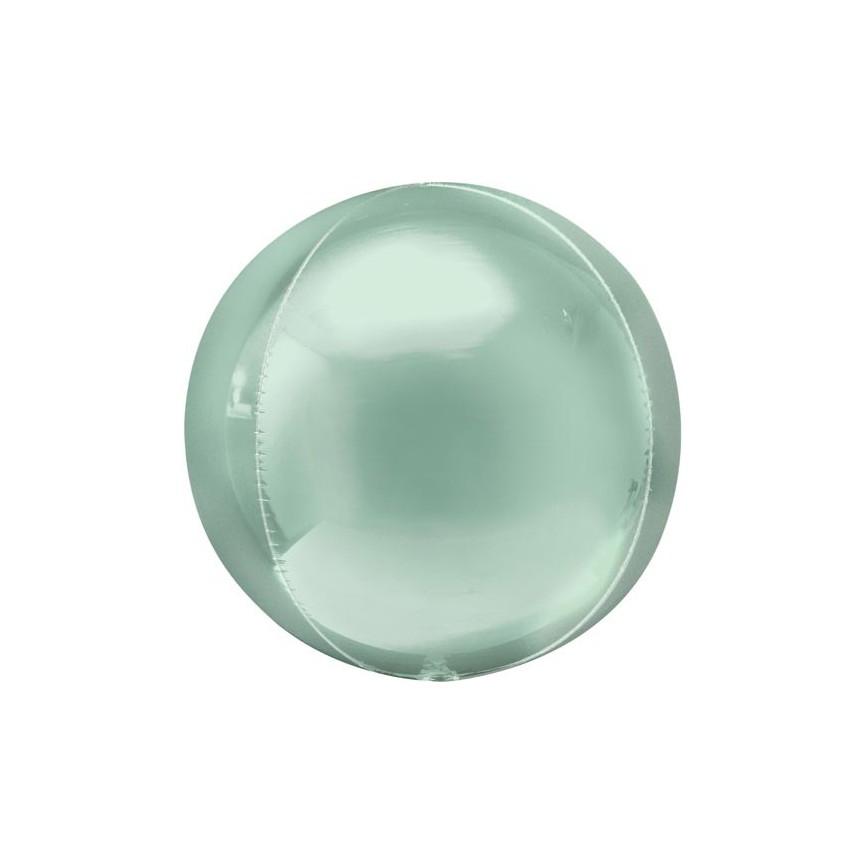 Silver Sphere Orbz Foil Balloon