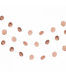 Rose Gold Confetti Garland