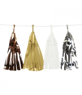 Metallic Tassel Garland