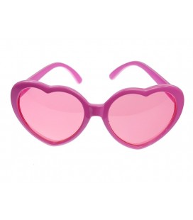 1 Lunette Coeur Rose