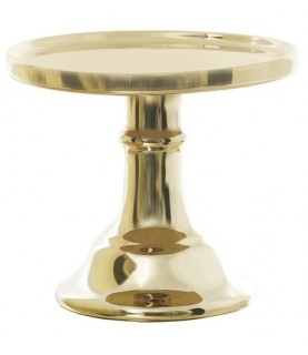 Cake Stand Présentoir Gâteau Doré S