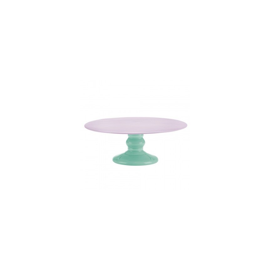 Cake Stand Présentoir Gâteau Lavande/Menthe M