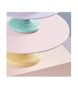 Pink/Yellow Cake Stand L
