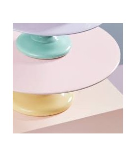 Pink/Yellow Cake Stand L