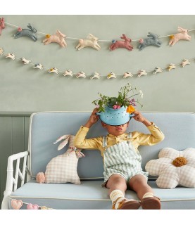 Felt Bunny Garland