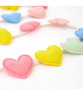 Felt Heart Garland