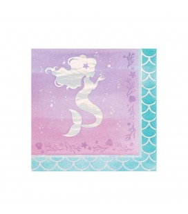 Shimmer Mermaid Party Napkins