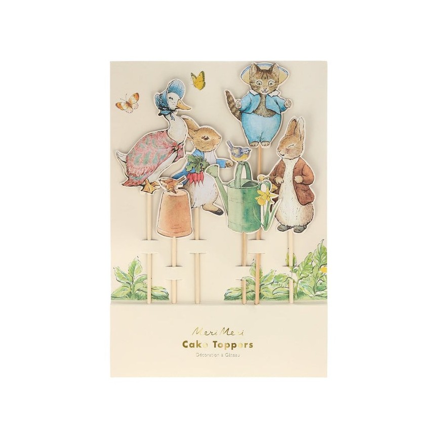 Peter Rabbit & Friends Cake Toppers