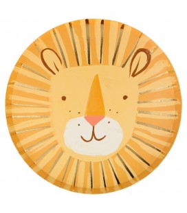 8 Lion Plates