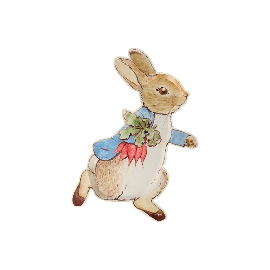 Peter Rabbit Shaped Plates