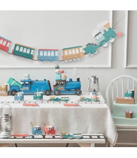 Assiettes Train