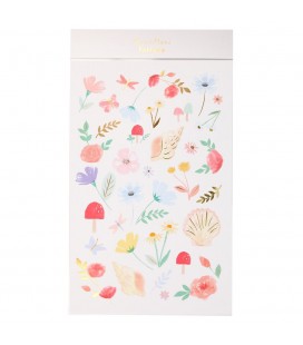 2 Floral Tattoo Sheets