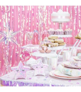 Iridescent Foil Fringe Party Curtain