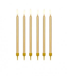12 Gold Candles
