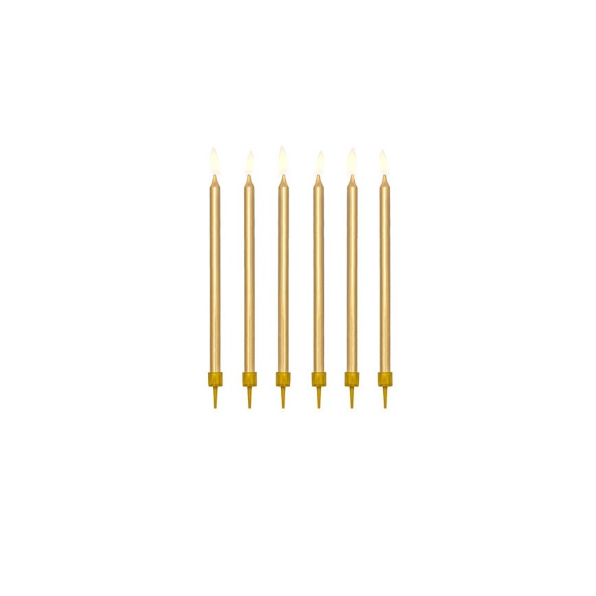 12 Gold Candles