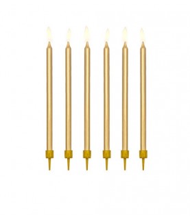 12 Gold Candles