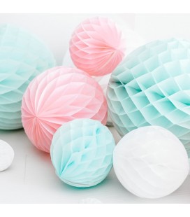 Big White Honeycomb Ball