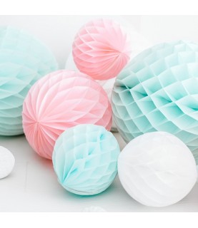 Big White Honeycomb Ball