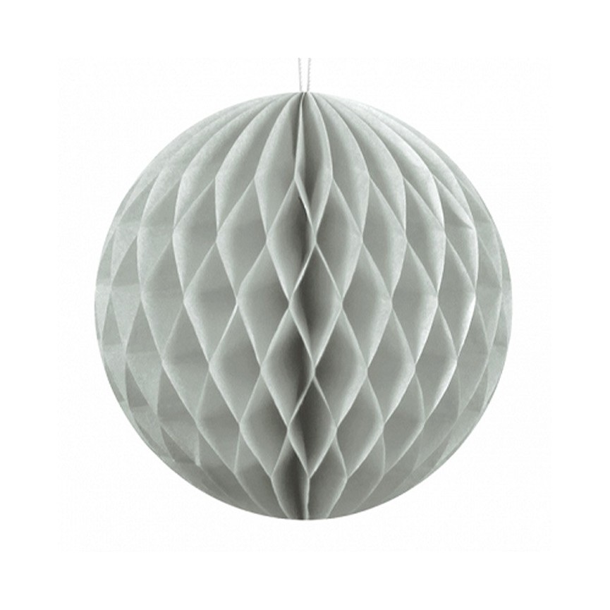 Big Grey Honeycomb Ball