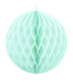 Small Mint Green Honeycomb Ball