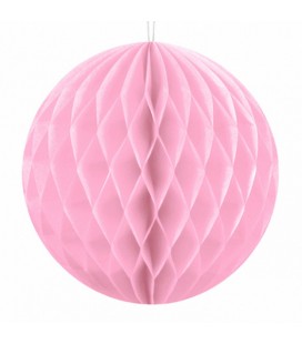 Small Pink Honeycomb Ball