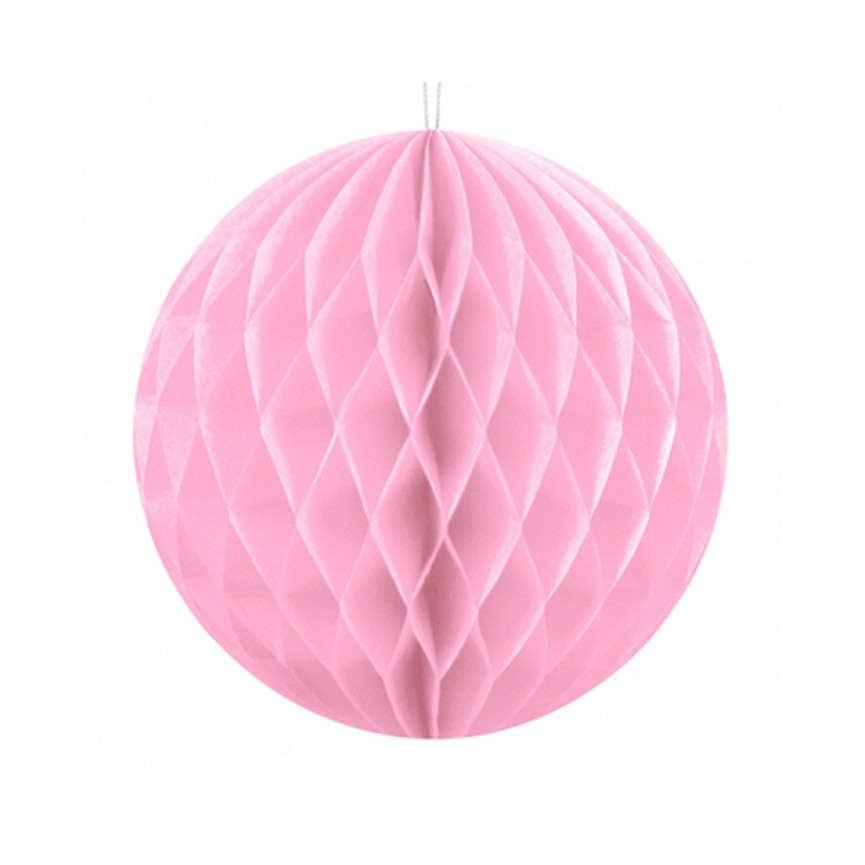Small Pink Honeycomb Ball