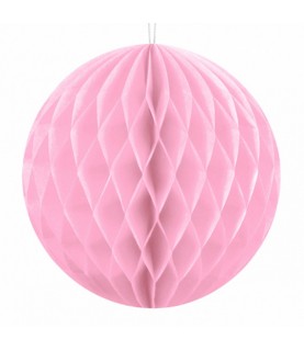 Small Pink Honeycomb Ball