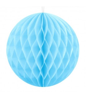 Petite Boule Alvéolée Bleu Clair