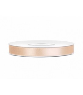 Ruban de Satin Crème 6mm/25m