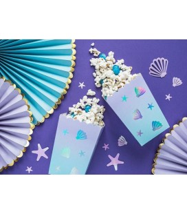 8 Narwhal Popcorn/Treat Boxes