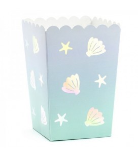 8 Narwhal Popcorn/Treat Boxes