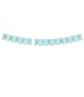 Pink DIY Happy Birthday Garland