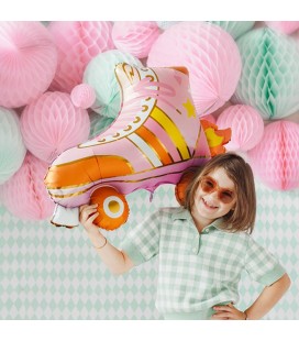 Roller Skate Foil Balloon - Flame