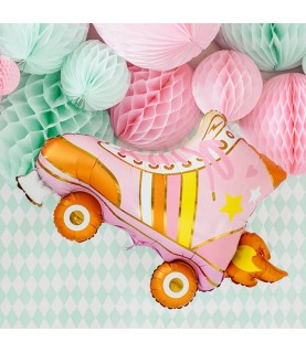 Roller Skate Foil Balloon - Flame