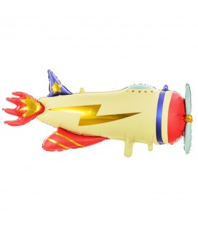 Ballon Aluminium Avion - Flame