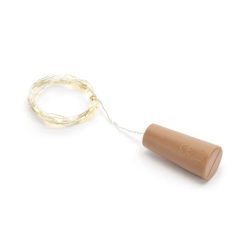 1 Glass Bottle Led Table Cork Lights