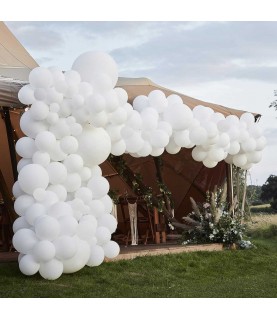 Luxe White Balloon Arch Kit