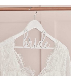 Cintre de Mariée en Bois blanc