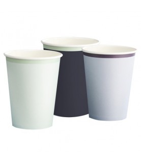 Marineblaue, Blaue und Mintfarbene Becher