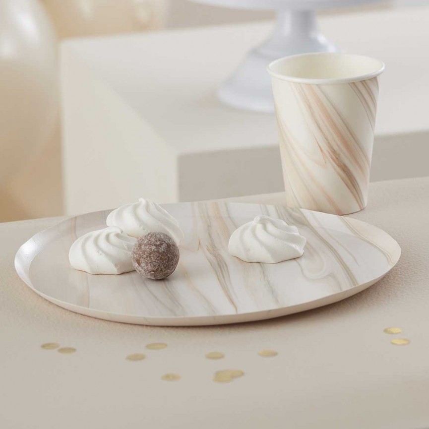 Assiettes Imprimé Sable Marbré Assiettes Imprimé Sable Marbré