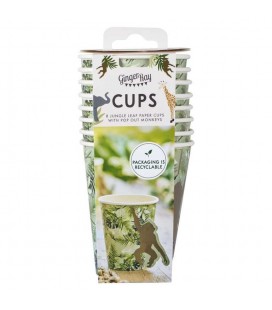 Monkey Party Paper Cups