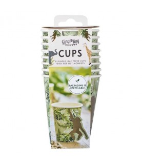 Monkey Party Paper Cups