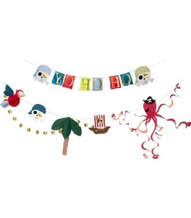 Yo Ho Ho Pirates Garland