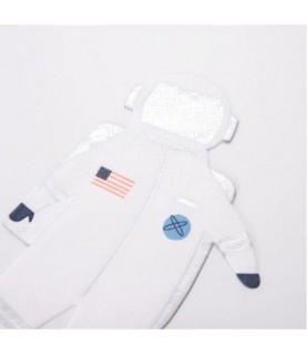 16 Astronaut shaped Napkins