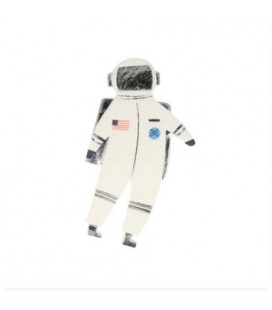 16 Astronaut shaped Napkins