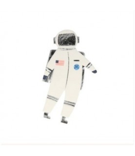16 Astronaut shaped Napkins